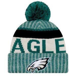 New Era Philadelphia Eagles Pom knit beanie